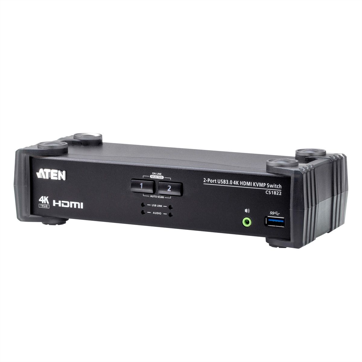 ATEN CS1822 Commutateur KVMP™ HDMI 4K 2 ports USB 3.0