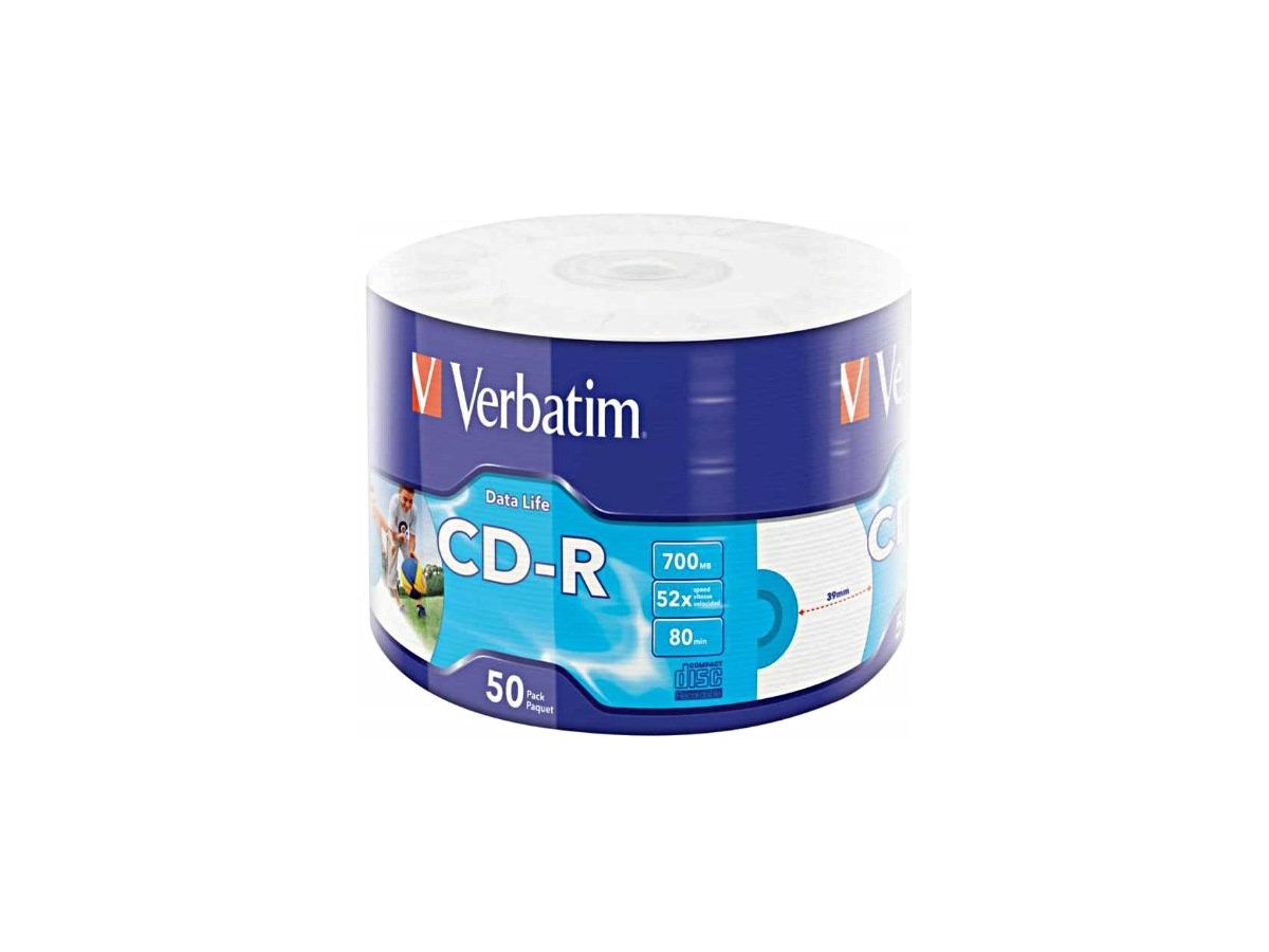 Verbatim 50x CD-R 700 Mo 50 pièce(s)