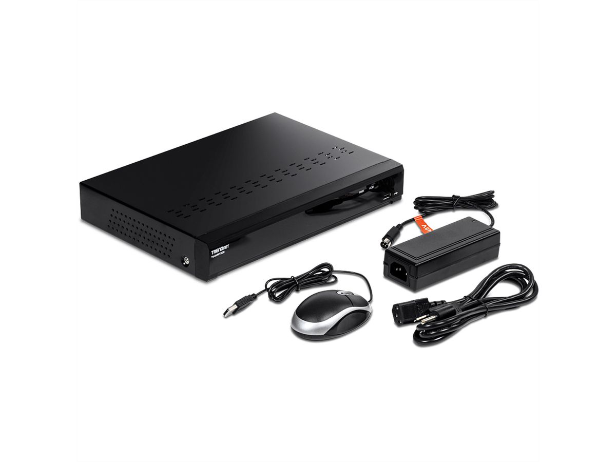 TRENDnet TV-NVR1508 NVR PoE H.265 4K (8MP) à 8 canaux