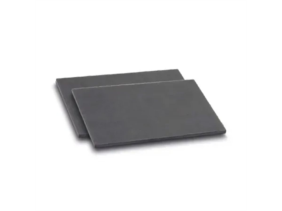 KTI MAG Plaque magnétique pour la fixation de petits appareils, recouvert de caoutchouc des deux côtés