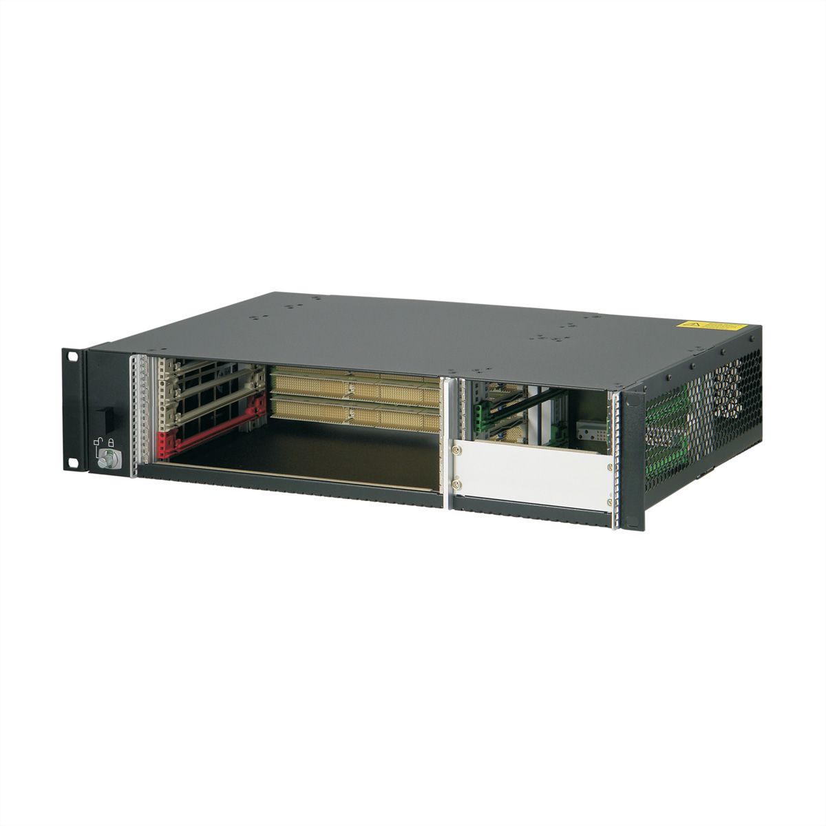 Système CPCI SCHROFF pour PSU enfichable, horizontal, 2 U, 4 slots