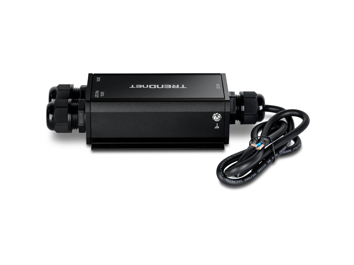 TRENDnet TI-O119GI Injecteur PoE++ Gigabit IP67 pour extérieur (24 - 57V)