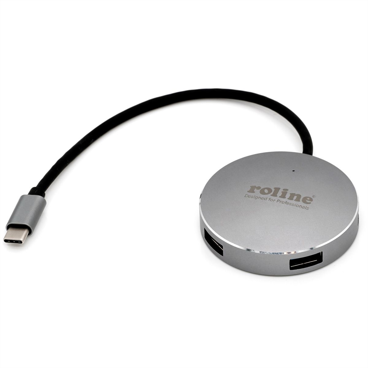 ROLINE Hub USB 3.2 Gen 1, 4 ports, prise type C