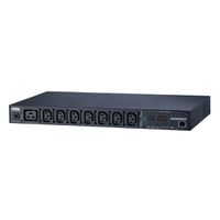 ATEN  PE6208G Multiprise IP, 8 ports, 1U, 7xC13 + 1xC19, 16A, avec compteur