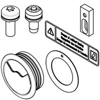SCHROFF Kit de montage pour bras de moniteur pour armoire Varistar avec panneaux latéraux boulonnés