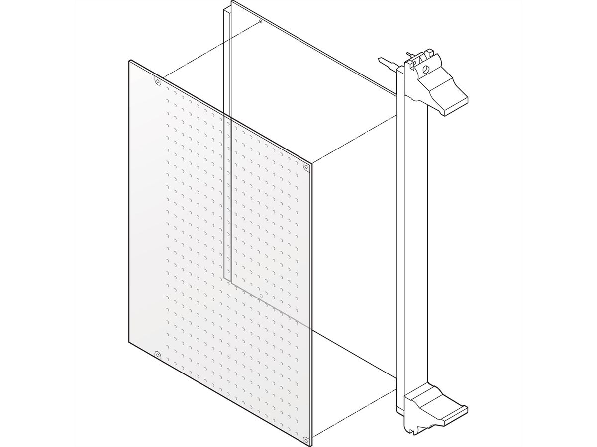 Couvercle latéral à souder pour circuits imprimés SCHROFF, CPCI, 3 U, 100 mm x 160 mm,