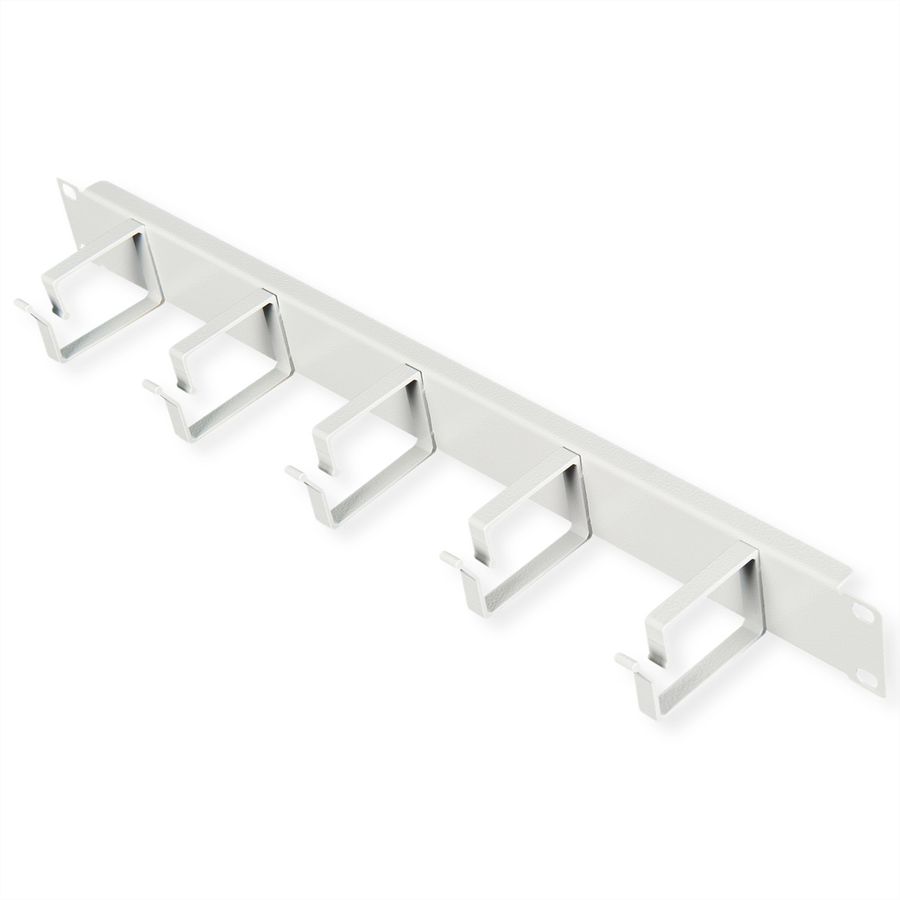 ROLINE 19" Passe-câbles 1U, 40x60mm gris