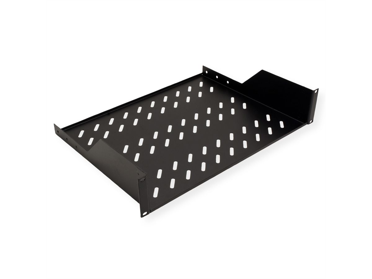 ROLINE 19" Etagère 2U 350P, 25kg de charge noir
