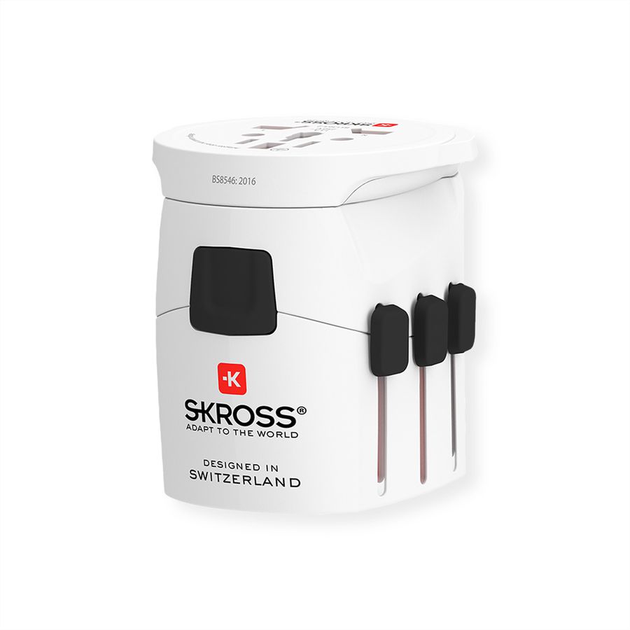 SKROSS Adaptateur de voyage universel PRO Light World, monde
