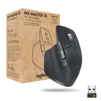 Logitech MX Master 3s for Business souris Droitier RF sans fil + Bluetooth Laser 8000 DPI graphite
