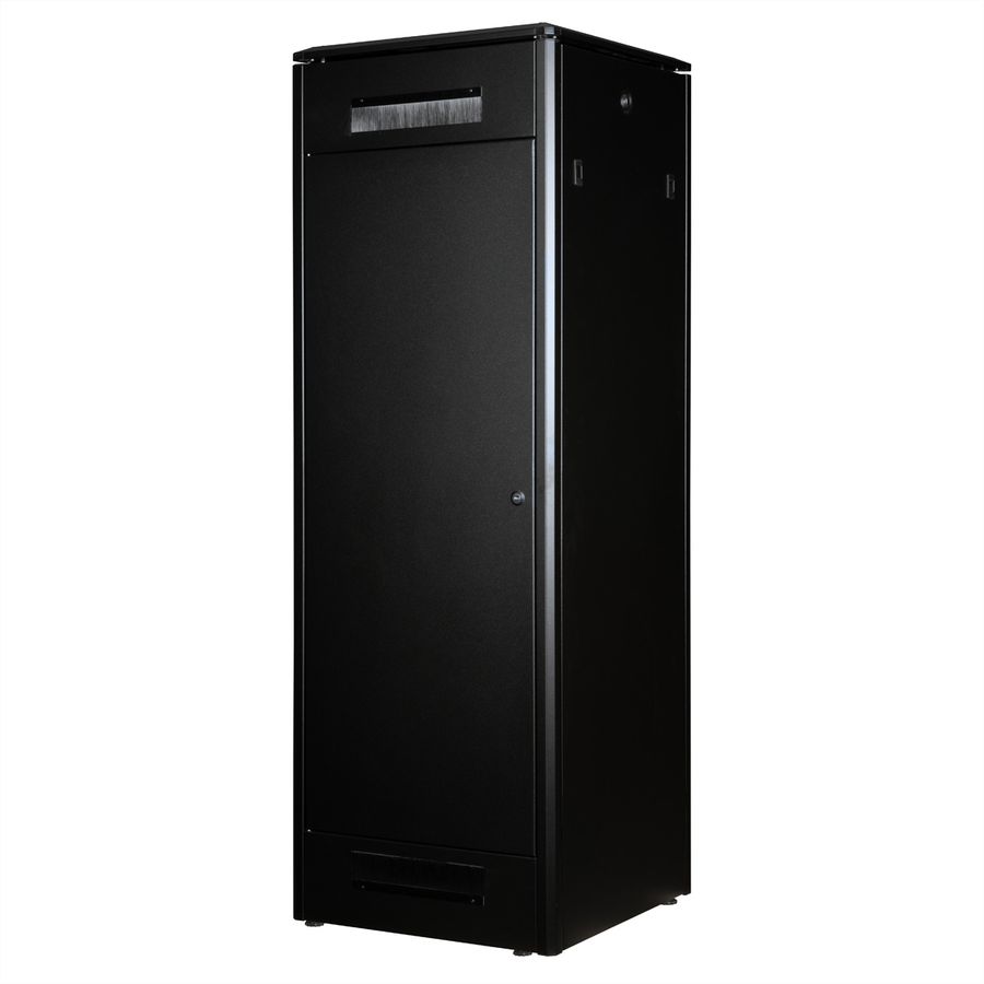 ROLINE 19" Baie réseau Pro 36U, 600x800 LxP Porte verre noir