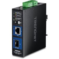 TRENDnet TI-F711SFP Convertisseur industriel de médias SFP+ 10G