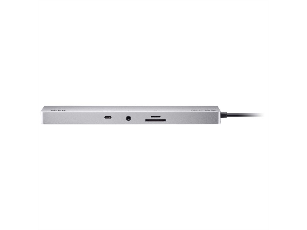 ATEN UH3240 Station d'accueil multiport USB-C 11-en-1, avec passage d'alimentation