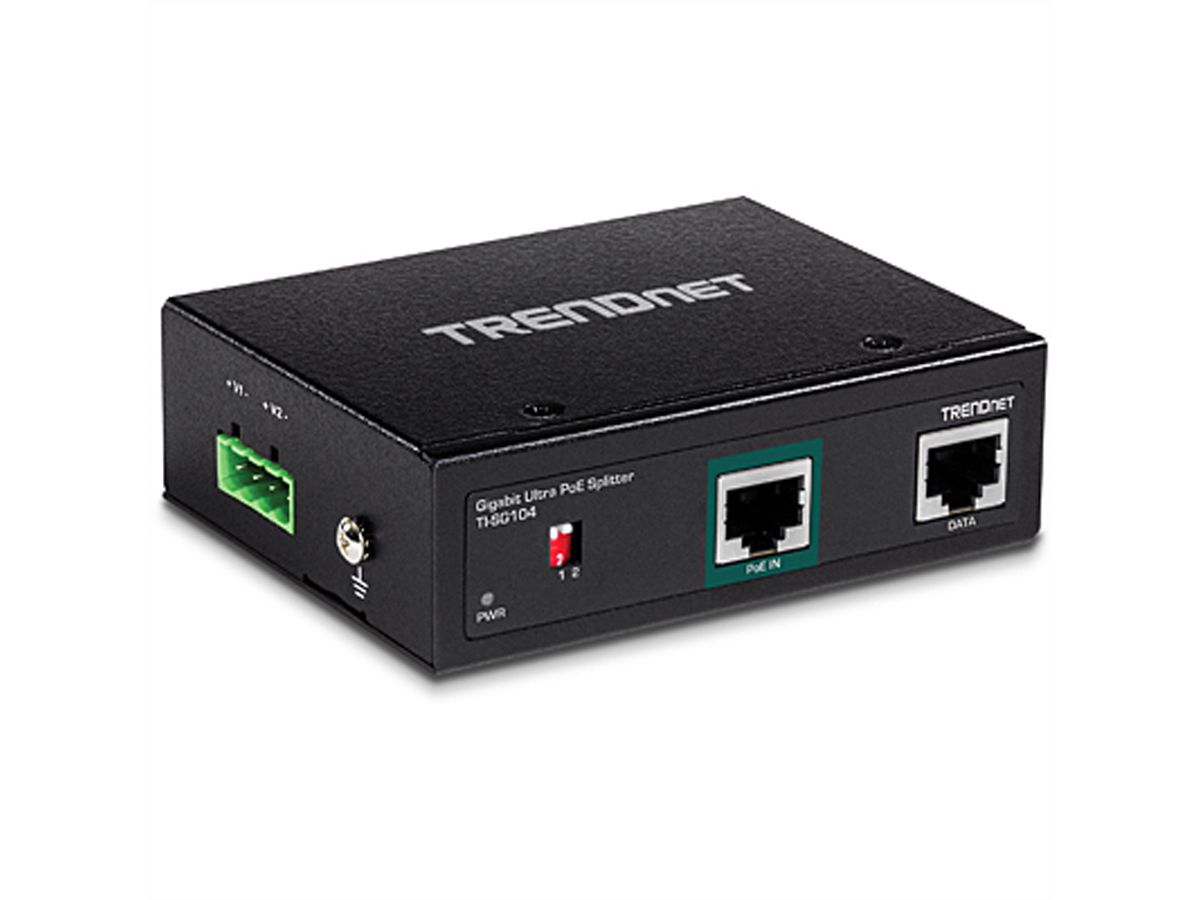 TRENDnet TI-SG104 Splitter UPoE Gigabit industriel