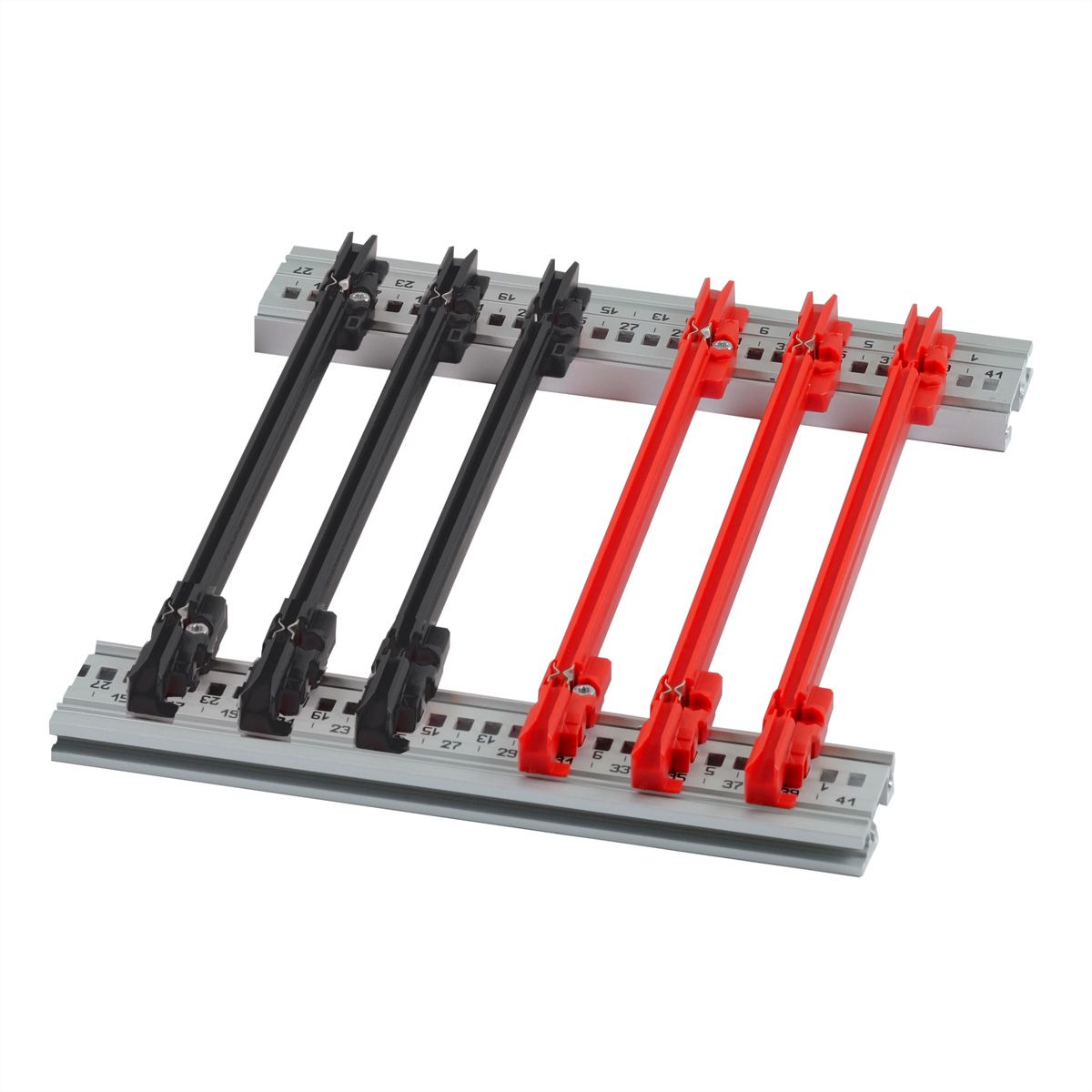 SCHROFF Guide-cartes STD 70T 2MM rouge