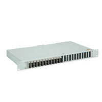 TELEGÄRTNER BASIS eco Panneau fibre optique, 12x SC Duplex, beige, OM2