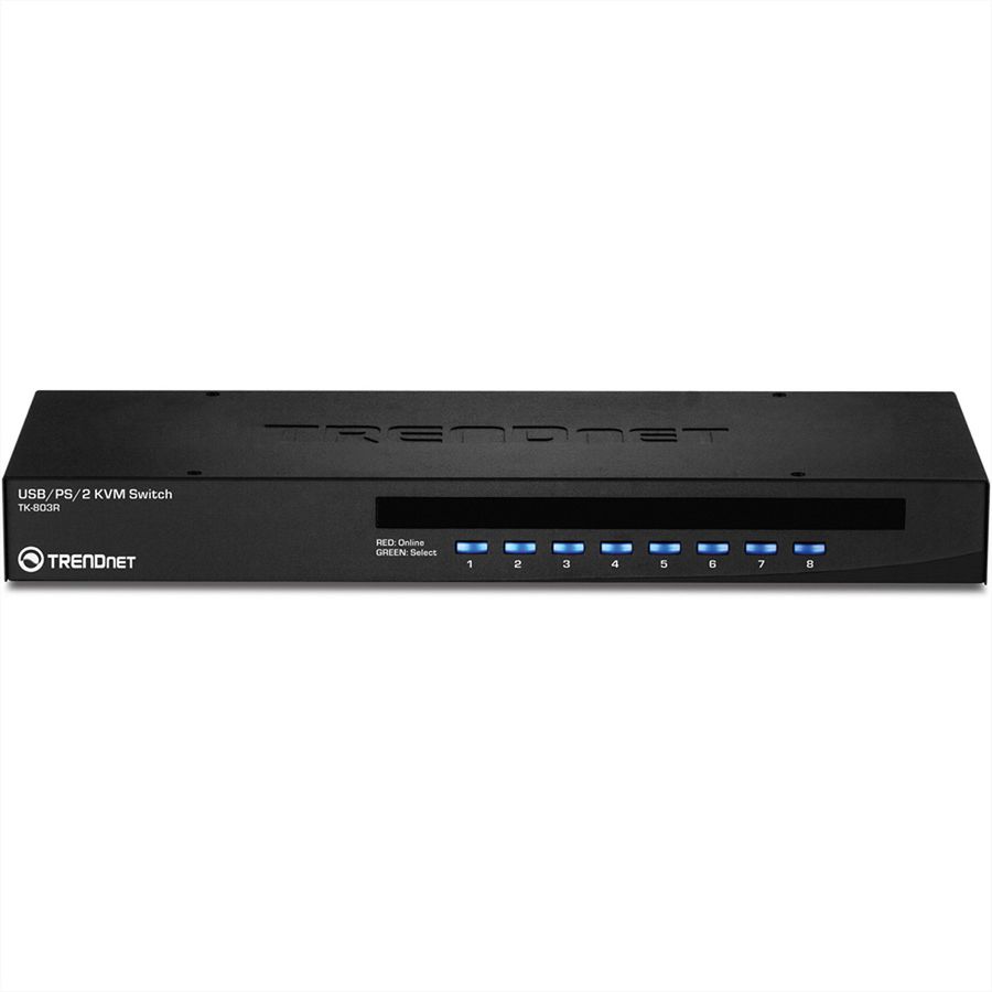 TRENDnet TK-803R Switch KVM à 8 ports montage sur rack