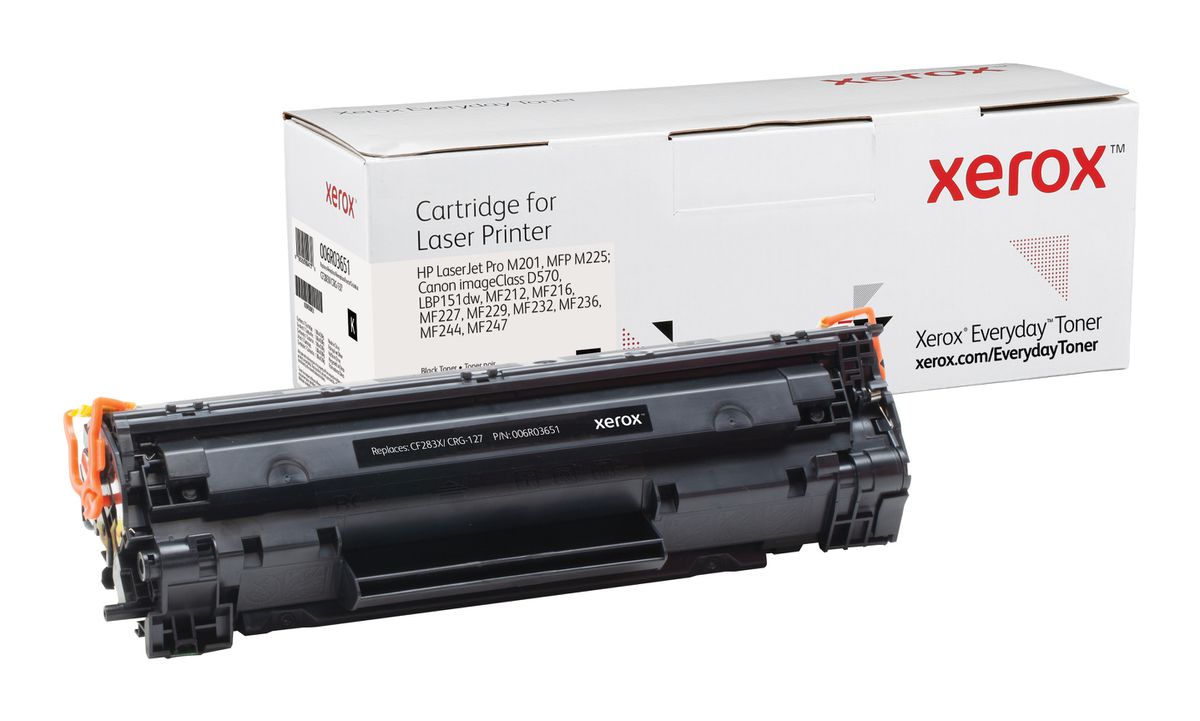 Everyday Toner Noir ™ de Xerox compatible avec HP 83X (CF283X/ CRG-137), Grande capacité