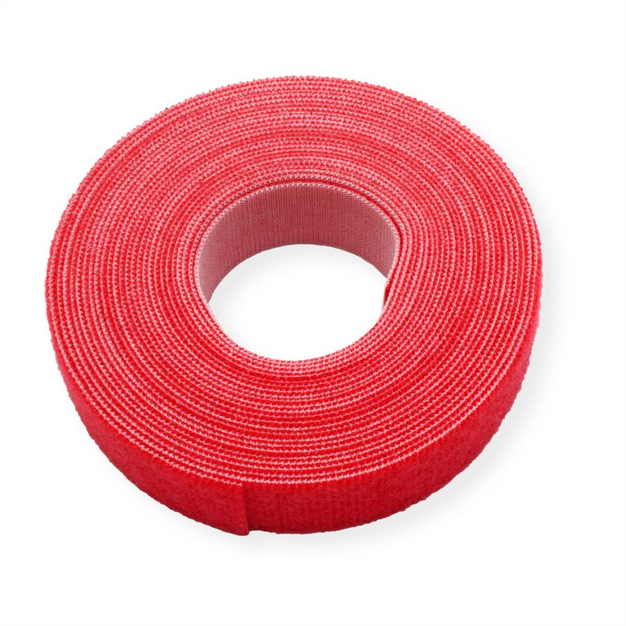 VELCRO® ONE-WRAP® Bande sur rouleau, 20mm, rouge, 25 m