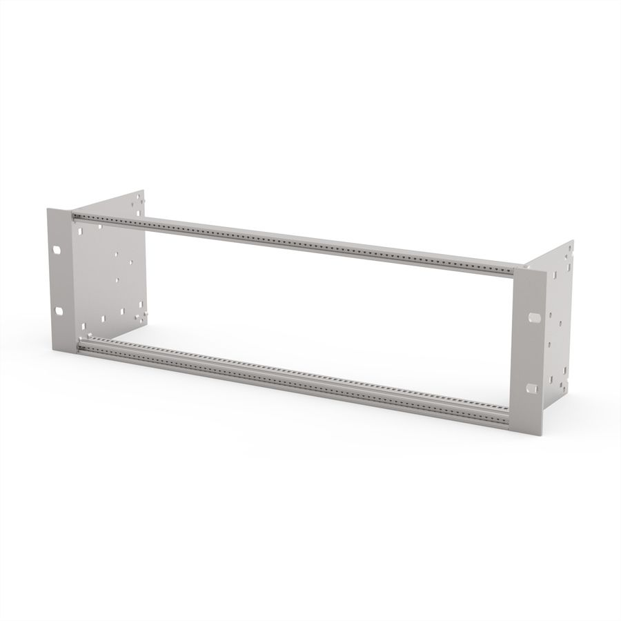 SCHROFF EuropacPRO 19" Subrack Kit pour module de distribution d'énergie, non blindé, 3 U, 84 HP, 115 mm