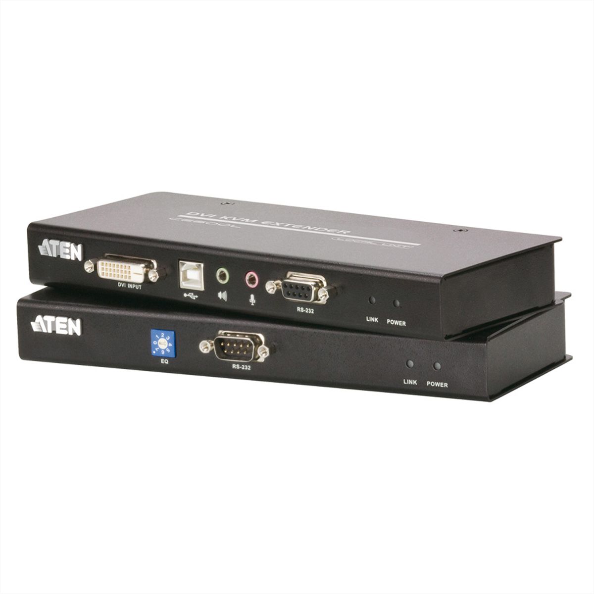 ATEN CE600 Prolongateur KVM DVI, USB, Audio, RS232, 60m