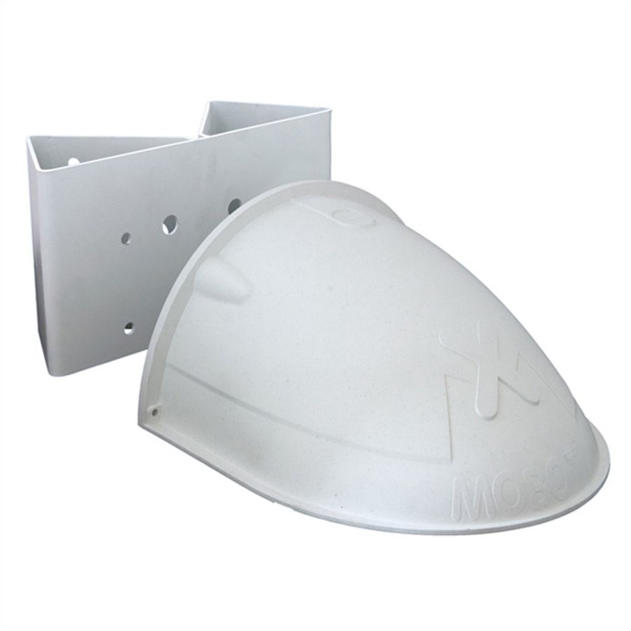 MOBOTIX Set comprenant un support mât / angle et support mural pour D1x (MX-D15-OPT-WHMH-Set)