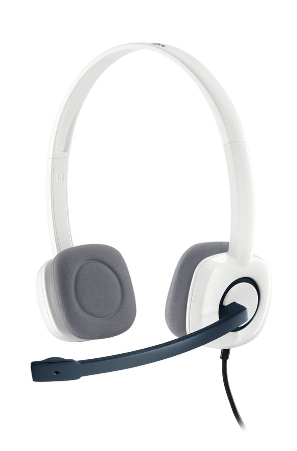 Logitech H150 Casque Avec fil Arceau Bureau/Centre d'appels Blanc