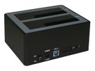 ROLINE Station d'accueil HDD/SSD 2.5" / 3.5" SATA, USB 3.2 Gen 1, fonction Copie