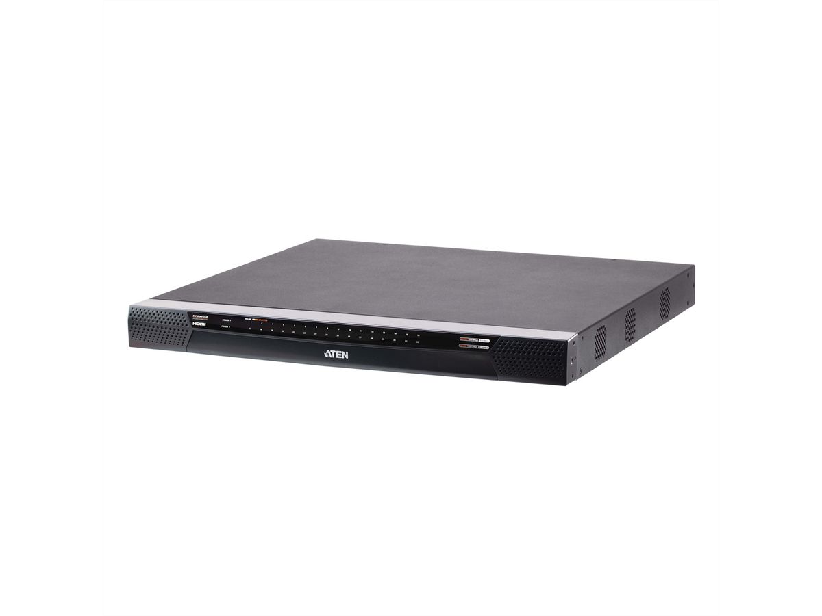 ATEN KN8032VB Accès partagé 1 local/8 distant commutateur KVM sur IP 32 ports multi-interface Cat 5