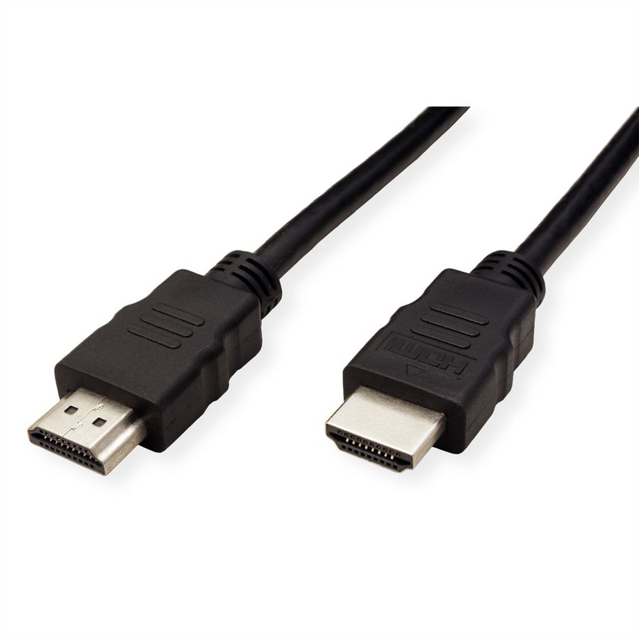 ROLINE GREEN Câble HDMI High Speed avec Ethernet, TPE, noir, 5 m