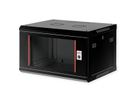 ROLINE 19" Boîtier mural Basic Plus 6U, 600x450 LxP noir