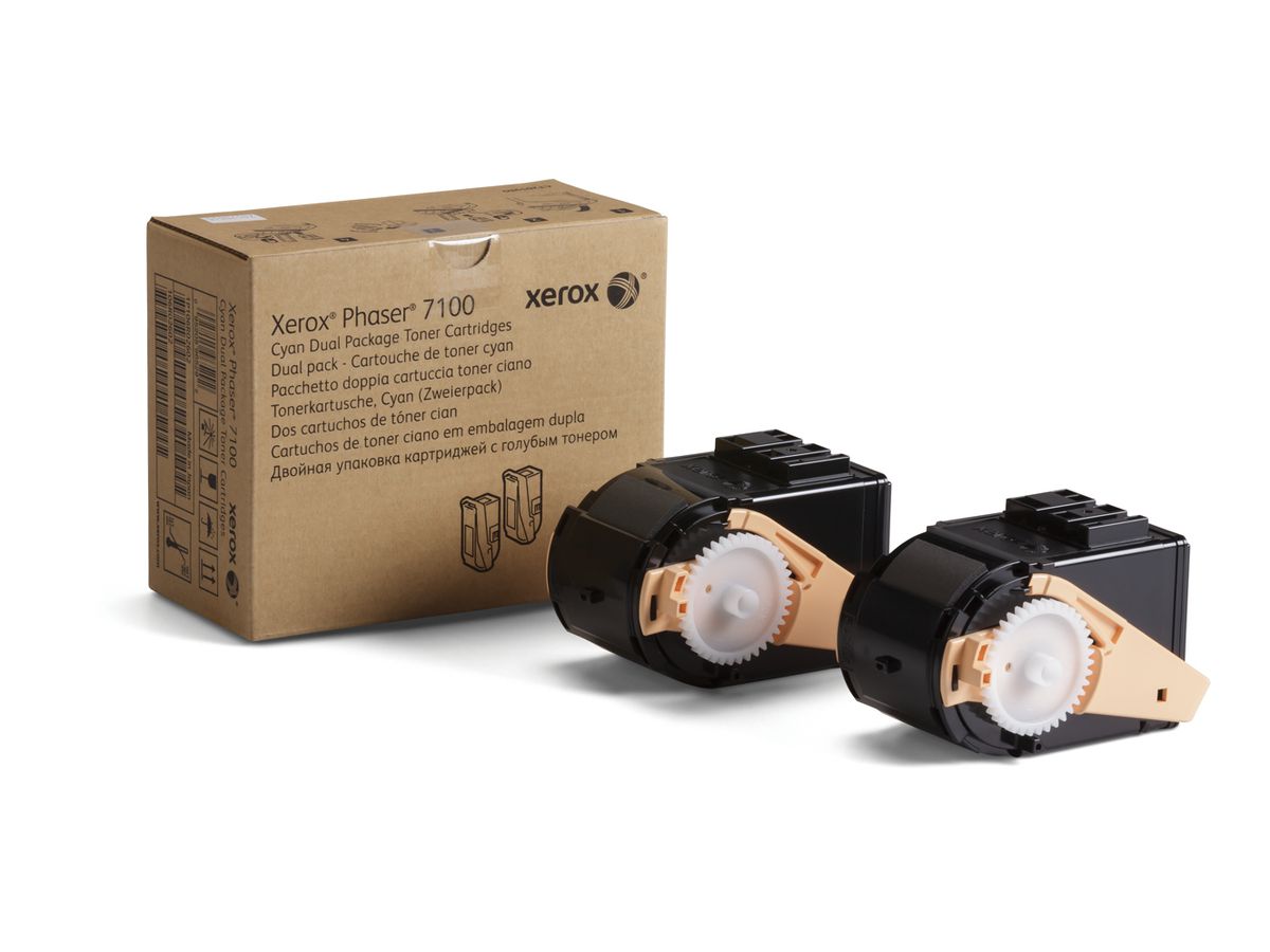 Xerox Cartouche de toner Cyan Phaser 7100 - 106R02602