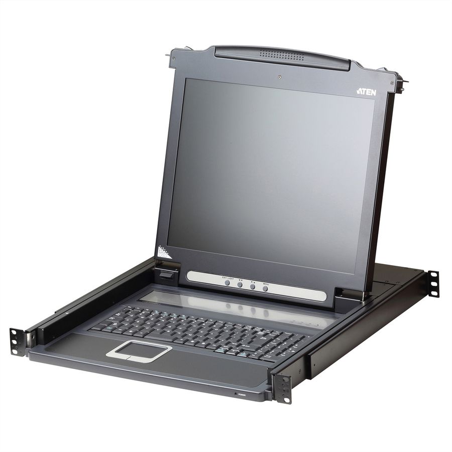 ATEN CL1000M Console KVM, LCD 43cm, VGA, PS/2, ES-Layout