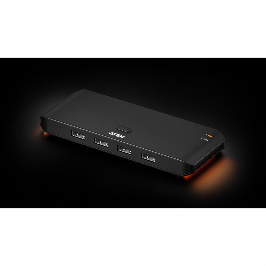 ATEN US4224 Commutateur USB 2.0 partagé 2 x 4