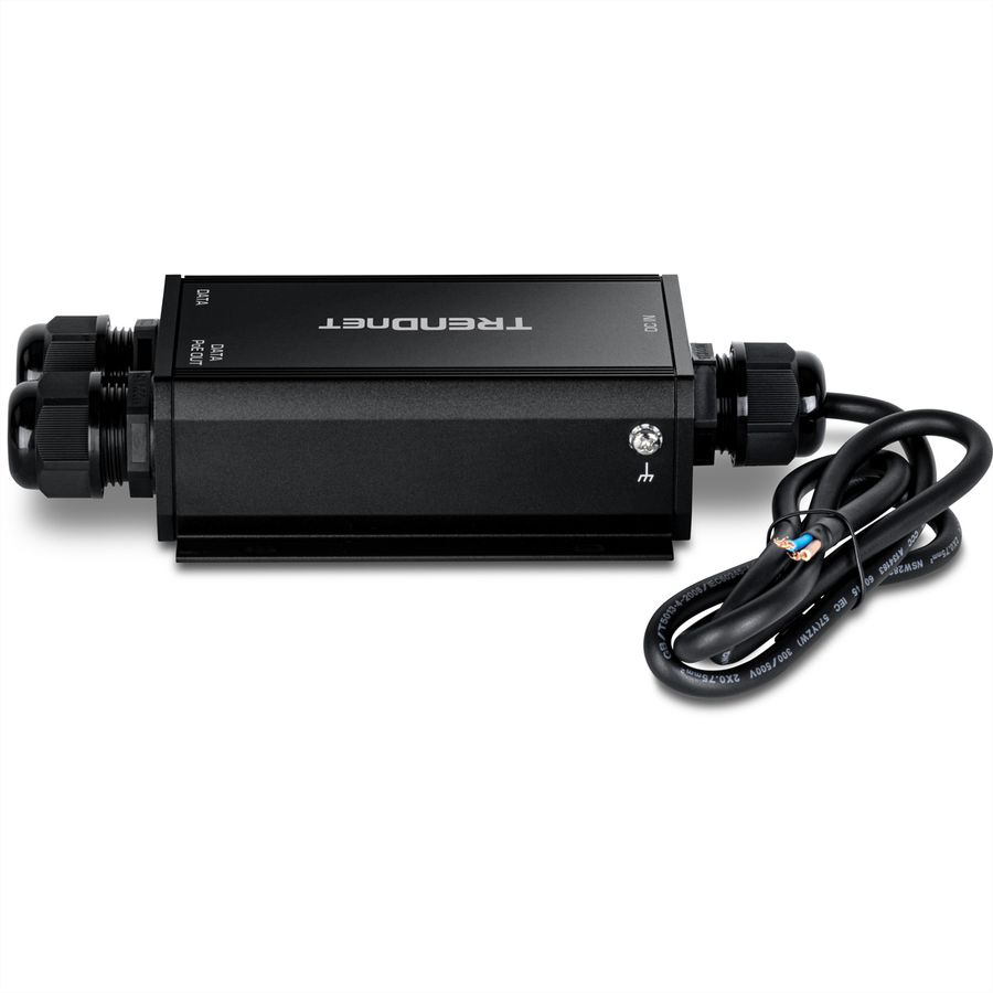 TRENDnet TI-O119GI Injecteur PoE++ Gigabit IP67 pour extérieur (24 - 57V)