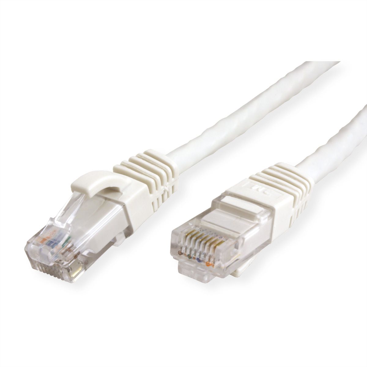 Cordon VALUE Cat.6A (Classe EA) / 10 Gigabit UTP, blanc, 2 m
