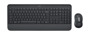 Logitech Signature MK650 Combo For Business clavier Souris incluse RF sans fil + Bluetooth Graphite