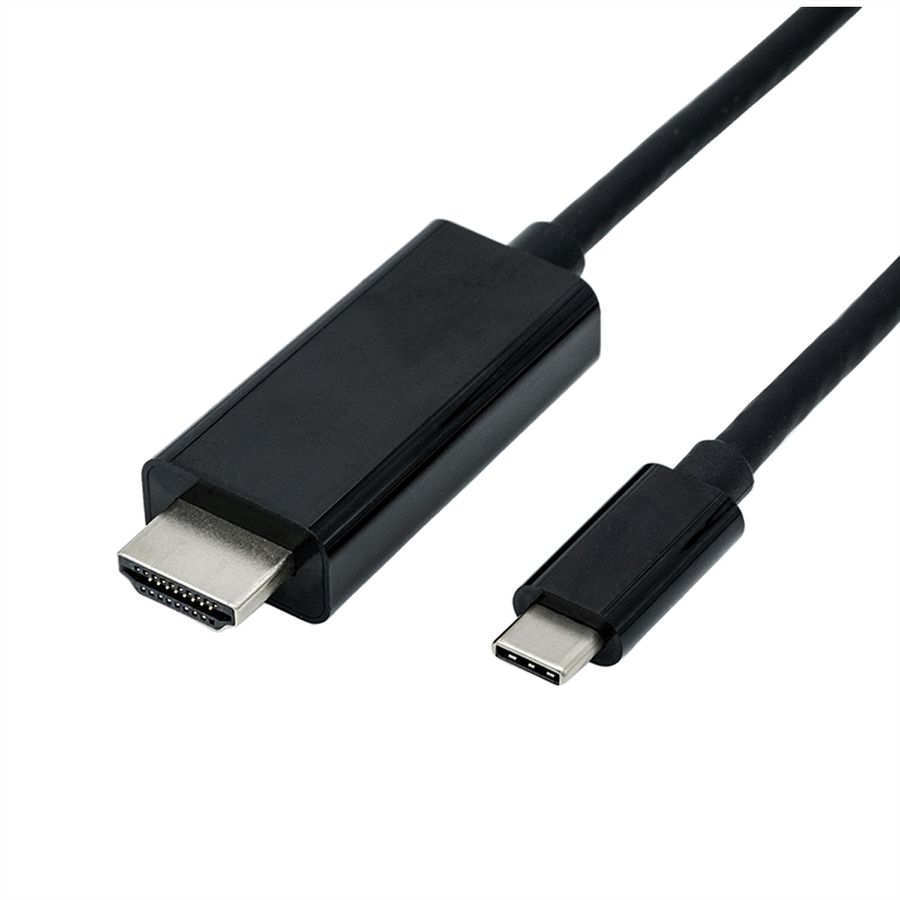 ROLINE Câble adaptateur type C - HDMI, M/M, 3 m