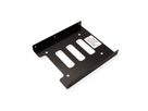 ROLINE Adaptateur de montage HDD/SSD 3.5" pour 1x HDD/SSD 2.5", métal, noir, noir