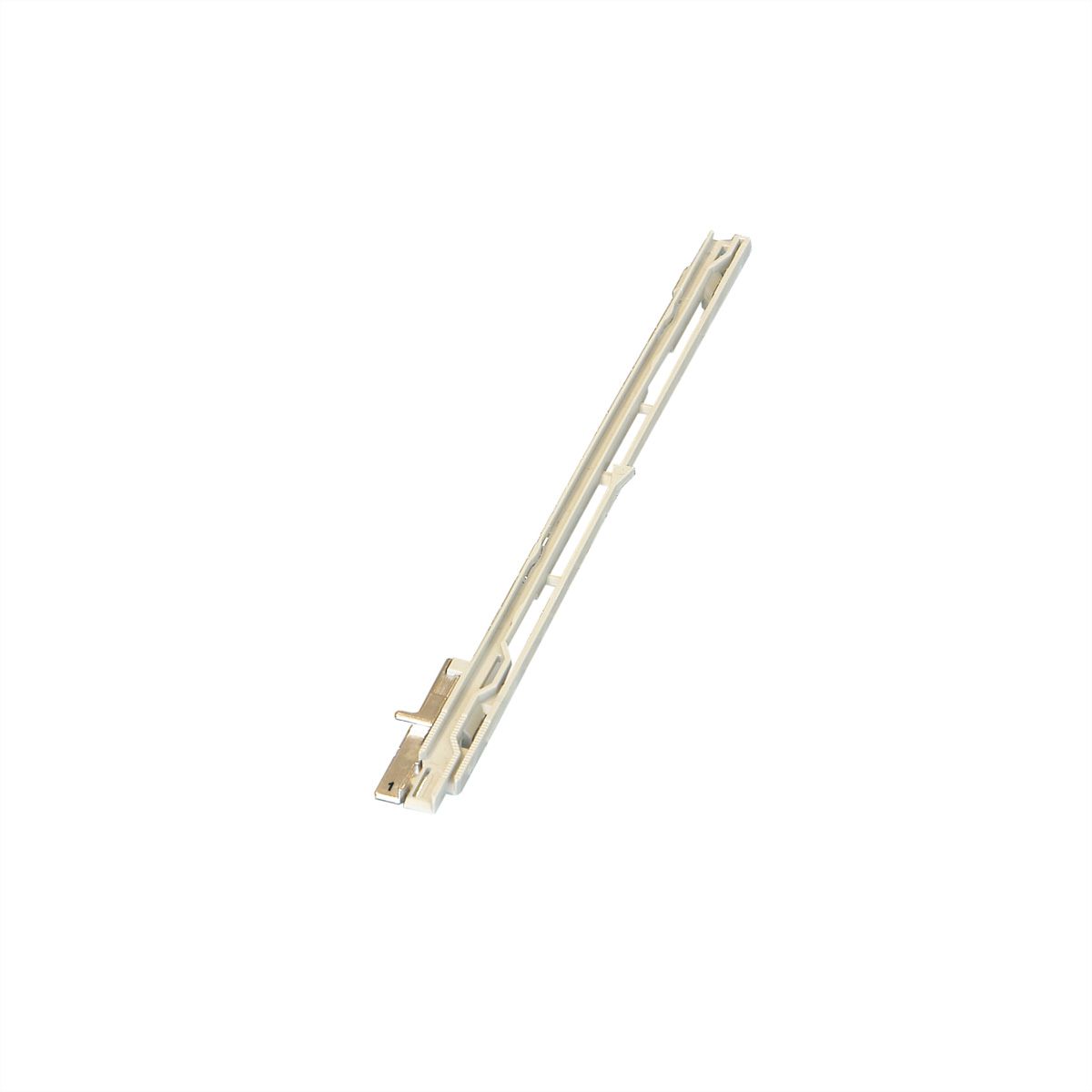 SCHROFF MTCA Rail de guidage, gris, inférieur, pour modules MCH, languette 1, 10 pièces