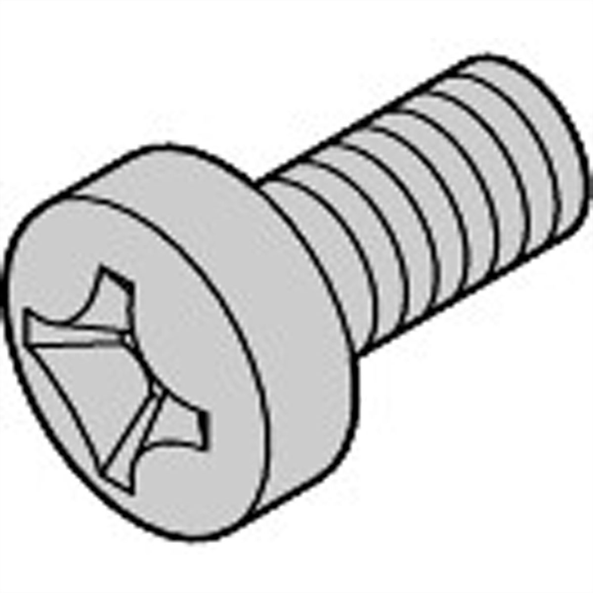 Vis à tête cylindrique de SCHROFF, 50 pièces, M6 x 12, régulation de la vitesse et surveillance de la fonction