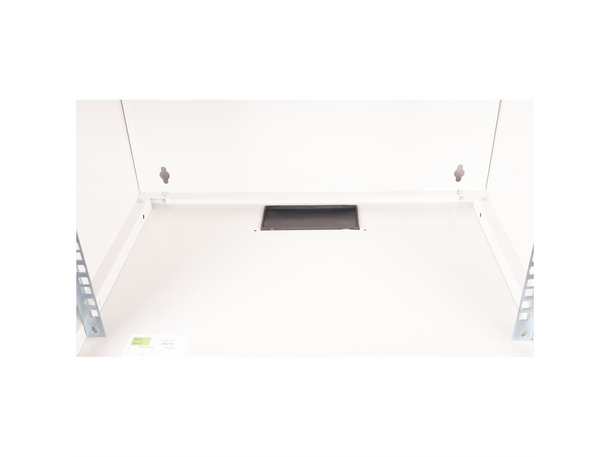 ROLINE 19" Boîtier mural Basic 7U, 540x400 LxP gris, EN KIT