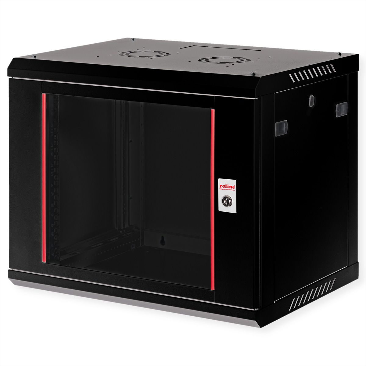 ROLINE 19" Boîtier mural Basic Plus 9U, 600x450 LxP noir