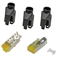 Connecteur HiRose TM31 blindé, manchon noir, 50 pièces