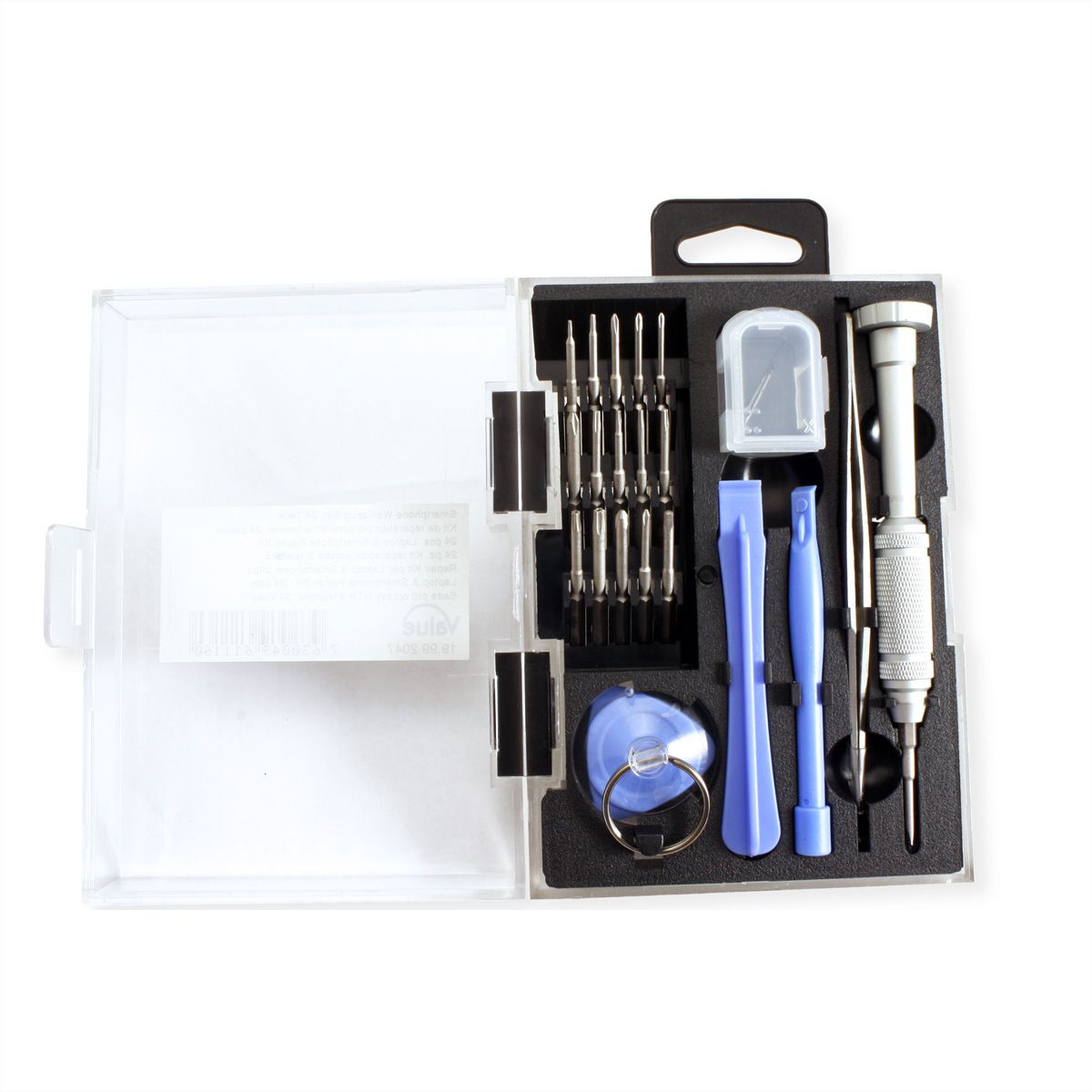 VALUE Set d‘outils de précision, pour Notebook & Smartphone