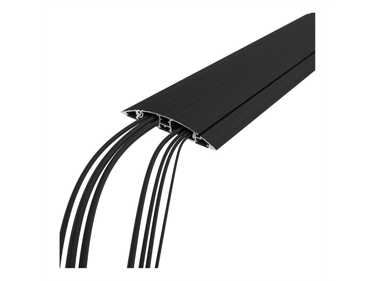 DATAFLEX Addit protège-câbles, droit 453, noir, 118 cm
