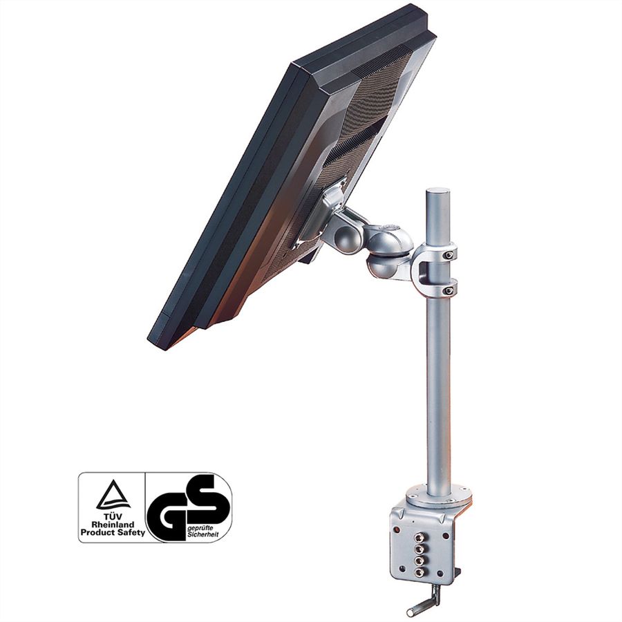 ROLINE Bras LCD pivotant, 2 points, pince de fixation