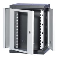 SCHROFF Armoire EPCASE 10", 4 UH, porte en verre, (HxLxP) 262x345x280mm