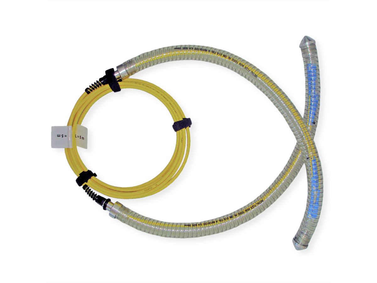 Câble universel à fibres optiques 12G 50/125µm OM4, le mètre