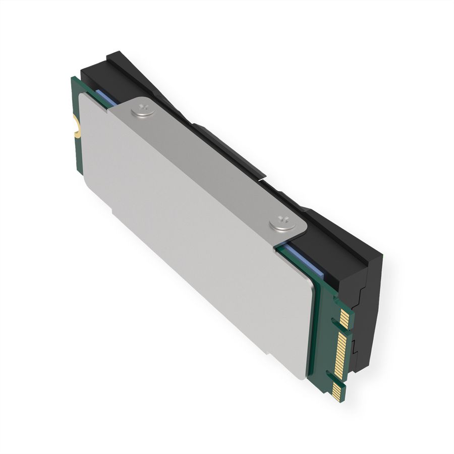Xilence M2SSD.B.ARGB Radiateur M.2 2280 SSD PCIe NVMe/SATA, 3PIN ARGB 5V, passif